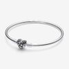 Brazalete Pandora Celestial Heart Clasp Bangle 1