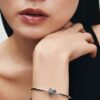 Brazalete Pandora Celestial Heart Clasp Bangle 2