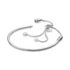 Brazalete Pandora Snake Chain Sliding and Star Clasp with clear Cubic Zirconia 2